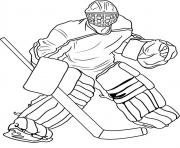 hockey goalie