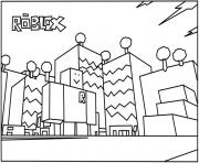 roblox building coloring page