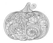 beautiful halloween adult pumpkin zentangle