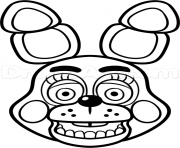 mangle golden freddy face fnaf