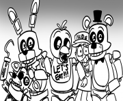 freddy s at five nights fnaf lets eat