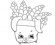 Cute Fern to Color shopkins season 5