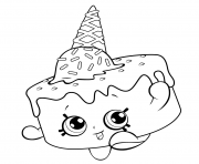 Ice Cream Coloring for Free shopkins season 5