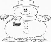 smilling snowman s free0757