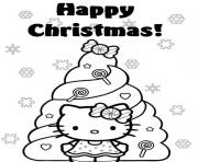 happy christmas hello kitty s christmas tree 0e4e