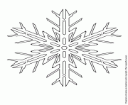 cartoon snowflake