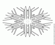 snowflake print out