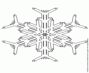 snowflake cutout