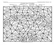 color by number adults maths