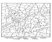 color by number for adults hard
