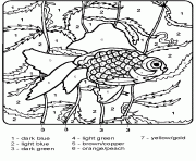 color by number fish for adults