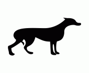 dog silhouette 97