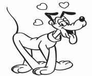 pluto dog valentine