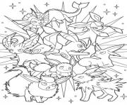 eeveelution eevee evolutions