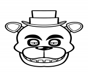 fnaf freddy five nights at freddys face