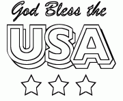 god bless the usa