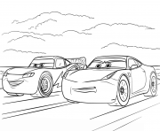 mcqueen and ramirez from cars 3 disney