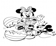 minnie and mickey mouse with pluto disney