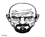 white breaking bad head