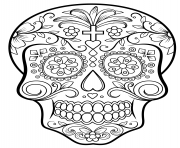 sugar skull calavera