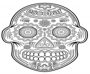 escobar sugar skull calavera