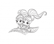 Shimmer Shine Cute girls