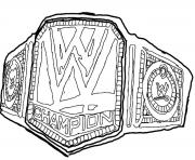 wwe belt