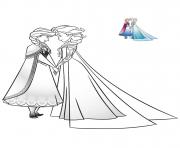 elsa and anna bff frozen