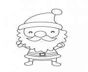 cute small santa claus christmas