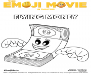 flying money emoji movie