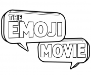 the emoji movie logo