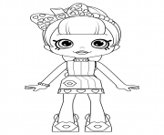 Cute Shoppies Doll Lippy Lulu Coloring