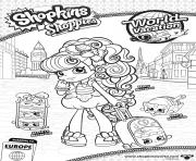 shopkins shoppies Macy Macaron Melty Macaron Stack le macarons world vacation europe