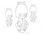 kokeshi dolls