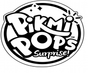 Pikmi Pops Logo to Color