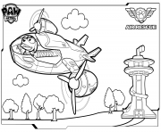 Paw Patrol Air Patroller Coloring