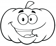 cartoon pumpkin halloween