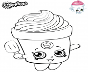 Cute Shopkins Freda Frosting