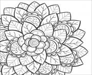 mandala flower for teens