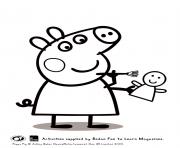 peppa is painting activity peppa pig