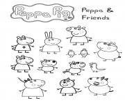 peppa pig and friends