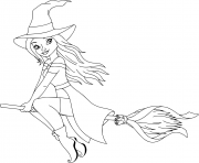 cute witch barbie