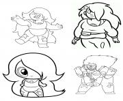 amethyst Chibi Girls Steven Universe