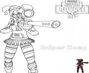 zoey sniper rifle fortnite