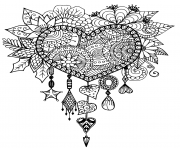 heart adult valentines zentangle relax