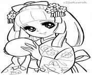 glitter force manga girl