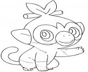 pokemon grookey grass type