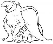 shy dumbo cartoon