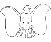 cute dumbo cartoon