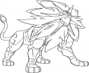 Solgaleo pokemon legendary Generation 7